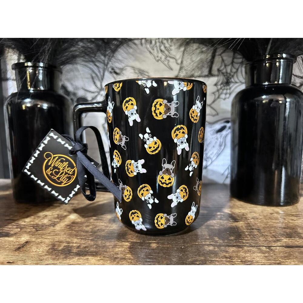 Wicked & Lily Halloween French Bulldog Mug